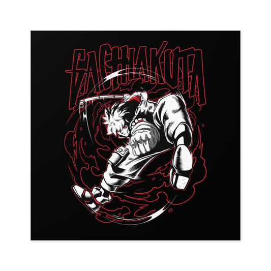 Junkborn – Rudo Gachiakuta Urban Drop Sticker (2x2")